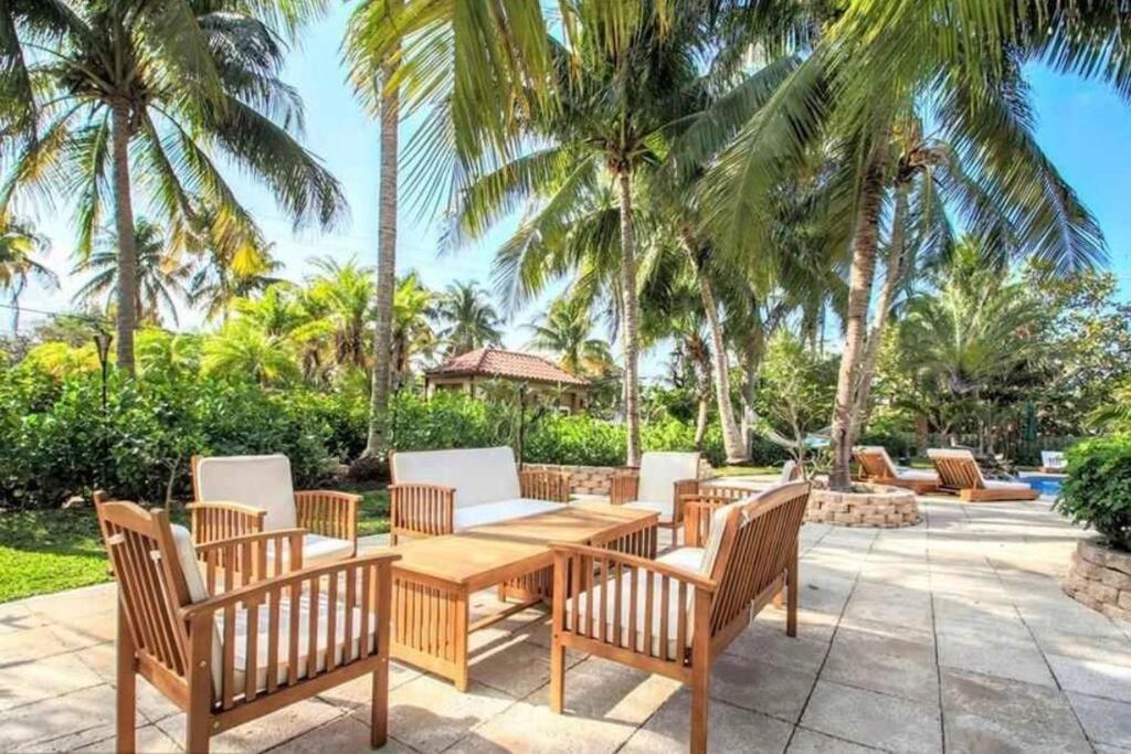 Swaying Palm Beach House Fort Lauderdale Eksteriør billede