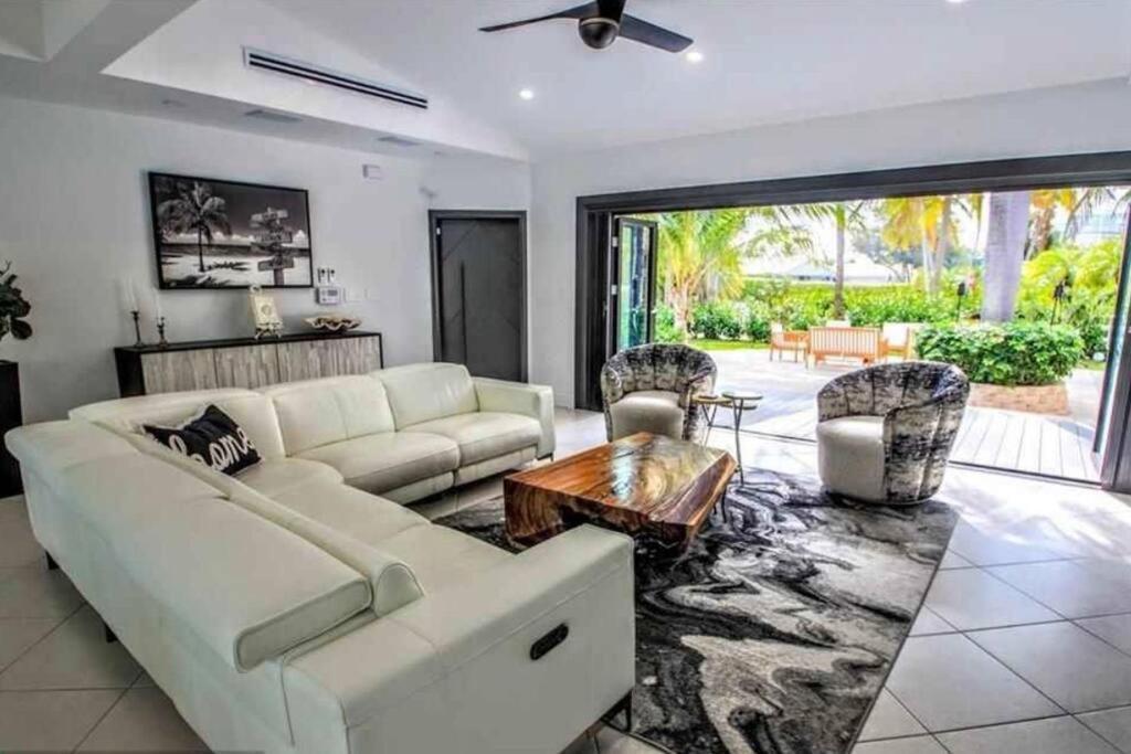 Swaying Palm Beach House Fort Lauderdale Eksteriør billede