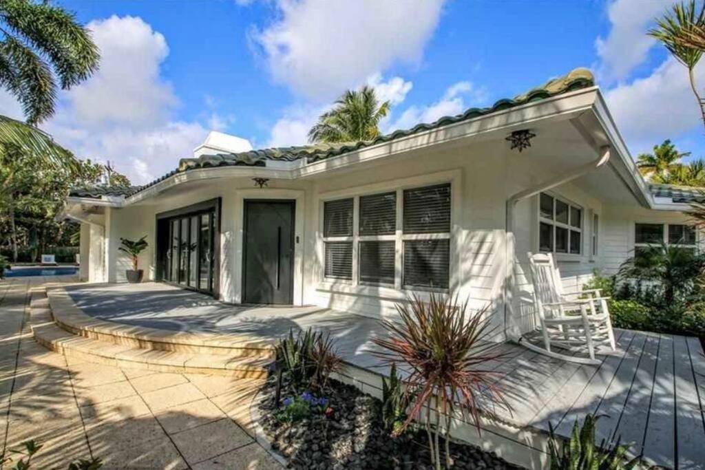 Swaying Palm Beach House Fort Lauderdale Eksteriør billede